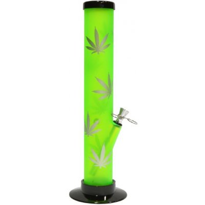 BVPK Bong Listy akryl plast 33 cm zelený – Hledejceny.cz