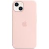 Pouzdro a kryt na mobilní telefon Apple iPhone 13 Silicone Case with MagSafe Chalk Pink MM283ZM/A