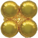 Godan Fóliový podstavec základna na balonky zlatý 90 cm – Zboží Mobilmania