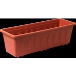 Plastkon truhlík Garden 50 cm teracota – Zboží Dáma