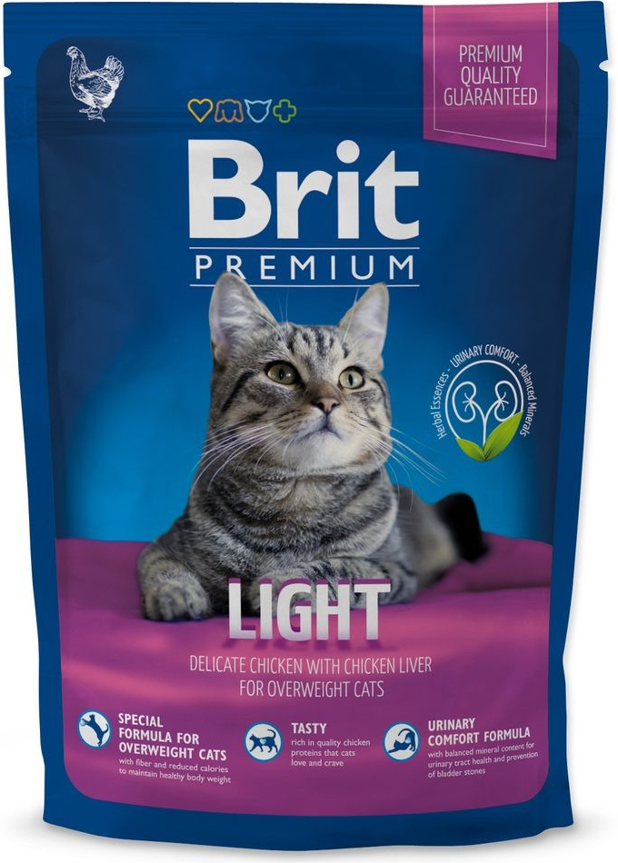 Brit cat Premium Light 1,5 kg od 101 Kč - Heureka.cz