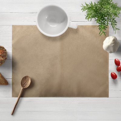 Biante Sametové prostírání Velvet Premium SVP-045 Kávově béžové 30x40 cm – Sleviste.cz