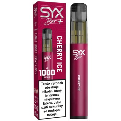 Syx Bar Cherry Ice 16,5 mg 1000 potáhnutí – Sleviste.cz