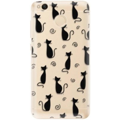 iSaprio Cat pattern 05 Xiaomi Redmi 4X černé
