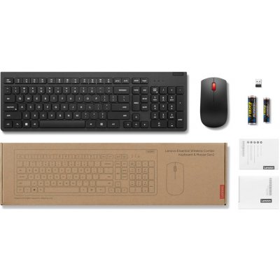 Lenovo Essential Wireless Combo Keyboard & Mouse Gen2 4X31N50756 – Hledejceny.cz