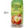Džus Hello 100% Jablko mrkev 18 x 250 ml