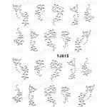 Samolepky na nehty stříbrné 015 – Zboží Dáma