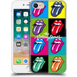 Pouzdro Head Case Apple iPhone SE 2022 / SE 2020 The Rolling Stones - Pop Art Vyplazené Jazyky