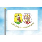 LIBEA, s.r.o. Komárom-Esztergom vlajka Rozměr: 150×225 cm, Uchycení: Karabiny na stožár – Hledejceny.cz