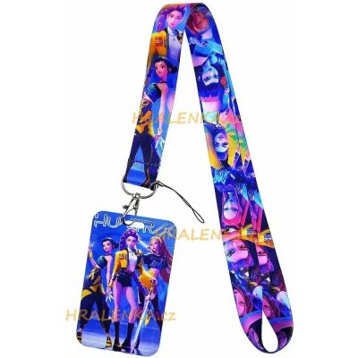 Šňůrka na krk 25470 s cedulkou na ID karty KPop Huntrix – Zbozi.Blesk.cz