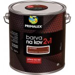 Primalex 2v1 na kov červenohnědá 2,5L – HobbyKompas.cz