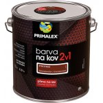 Primalex 2v1 na kov červenohnědá 2,5 L – Sleviste.cz