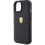 Ferrari Quilted Metal Logo Apple iPhone 15 černé – Hledejceny.cz