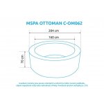 Marimex MSPA Ottoman C-OM062 11400299 – Zboží Dáma