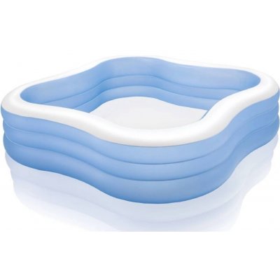 Intex 57495 Swim Center Beach Wave 229 x 229 x 56 cm modrý – Zboží Mobilmania