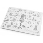 Blok pro švadlenky k zaznamenávání měření a přípravy modelů Varianta: viz foto, Balení: 1 ks – Hledejceny.cz