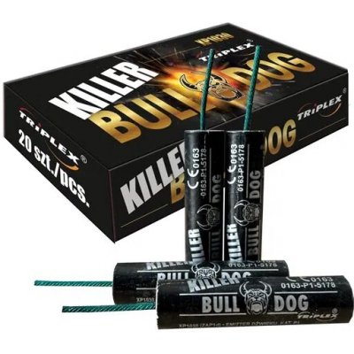 Triplex Petardy Killer Bulldog 20 ks – Zbozi.Blesk.cz