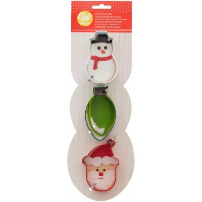 Wilton vykrajovátka sněhulák, žárovka, Santa – Hledejceny.cz