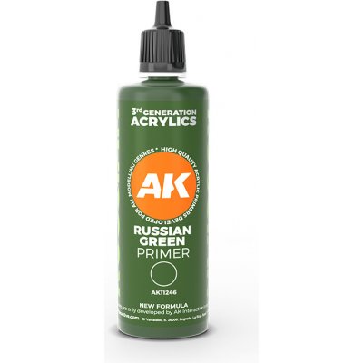 AK Interactive 3GEN Acrylics AK11246 Russian green surface primer 100 ml – Hledejceny.cz