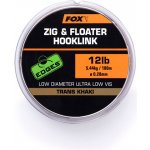 Fox Edges Zig & Floater Hooklink Trans Khaki 100 m 0,3 mm 6,8 kg – Zbozi.Blesk.cz