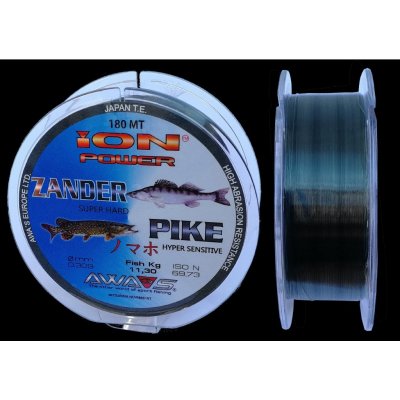 AWA-SHIMA Ion Power Zander Pike 180 m 0,203 mm 4,9 kg – Zboží Dáma