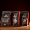 Zrnková káva Kafista balíček Kávové směsi pražené v Itálii káva Fiartrade 3 x 250 g