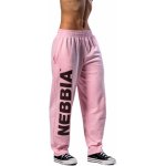 Nebbia Volné baggy tepláky BOYFRIEND STYLE 432 pink – Zboží Dáma