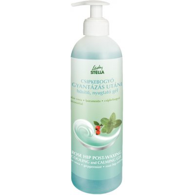 Lady STELLA uspokojující chladivý gel po depilaci s aloe vera a šípkem 500 ml – Zboží Dáma