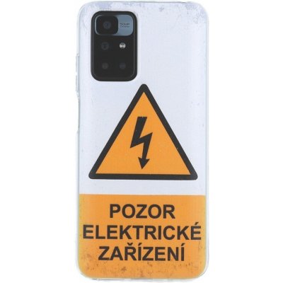 Pouzdro TopQ Xiaomi Redmi 10 silikon Pozor elektrické zařízení – Zbozi.Blesk.cz