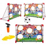 KIK KX3813 Fotbalová branka malá 2 ks sada s pumpičkou a míčem – Zboží Dáma