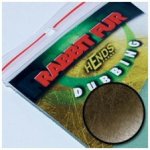 Hends HE RABBIT FUR DUBBING - TM. KHAKI-HNĚDÁ – Hledejceny.cz