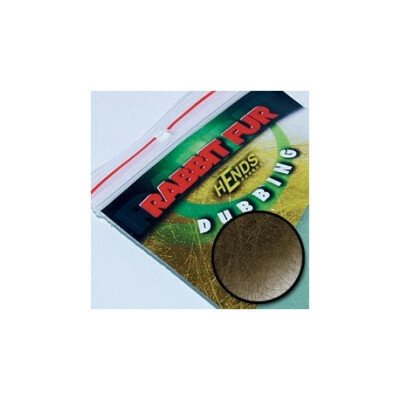 Hends HE RABBIT FUR DUBBING - TM. KHAKI-HNĚDÁ – Hledejceny.cz