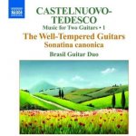 Mario Castelnuovo Tedesco - Music For Two Guitars 2 The Well-Tempered Guitars Sonatina Canonica CD – Sleviste.cz