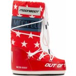 Moon Boot Icon Retrobiker 003 white stars – Hledejceny.cz