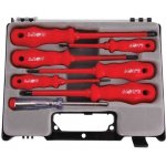 Šroubováky elektrikářské se zkoušečkou CrV, EXTOL PREMIUM 7ks – Zboží Dáma