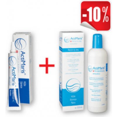 ActiMaris gel na rány 20 g + Sensitiv roztok 300 ml dárková sada – Hledejceny.cz