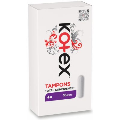 Kotex Mini menstruační tampony 16 ks – Zboží Mobilmania