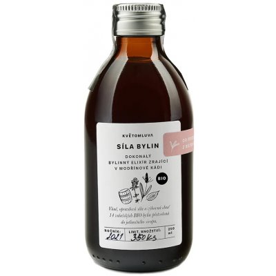 Květomluva Bylinný elixír Síla bylin Bio 250 ml – Hledejceny.cz