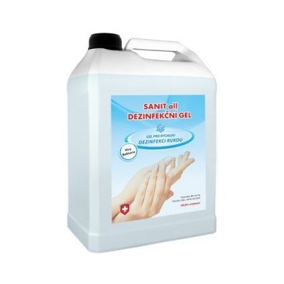 Sanit all dezinfekční gel 5L