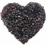 Přírodní tromlované minerály Granát 2-8 mm – Zboží Dáma