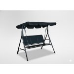 Pro-Tech shop KRE3118 Zahradní houpačka z textilenu - černá 170x110x153cm 62233 – Zboží Mobilmania