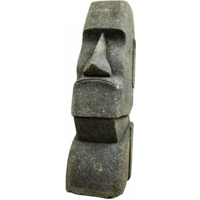 Ručně tesaná socha Moai 50 cm – Zboží Dáma