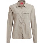 Craghoppers dámská košile NosiLife Adventure Long Sleeved Shirt III světle hnědá – Zboží Dáma Craghoppers dámská košile NosiLife Adventure Long Sleeved Shirt III světle hnědá – Zboží Dáma