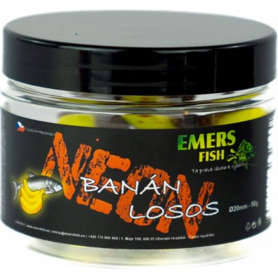 Emers Fish boilies Neonky Banán Losos 50g 16mm – Zboží Mobilmania