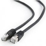 Gembird PP6-0,5M/BK Patch RJ45, cat. 6, FTP, 0,5m, černý – Zbozi.Blesk.cz