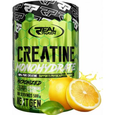 Real Pharm Creatine Monohydrate 500 g – Hledejceny.cz