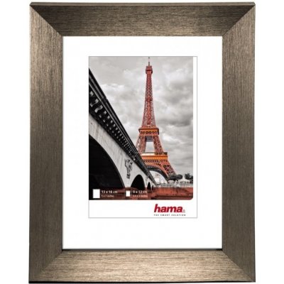 Hama rámeček plastový PARIS, ocelová, 10x15 cm – Hledejceny.cz