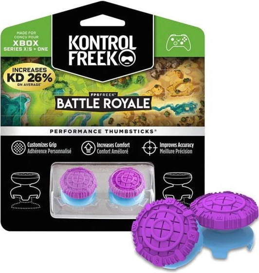 KontrolFreek Battle Royale (Purple) Xbox One X/S Extended Controller Grip Caps