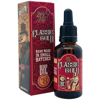Hey Joe Berd Oil Classic Gold NO.8 30 ml olej na vousy s oldschool vůní – Zboží Dáma