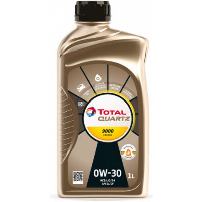 Total Quartz 9000 Energy A3/B4 0W-30 1 l – Zboží Mobilmania